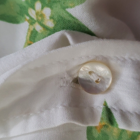 Jane and Delancey Lemon Print Button Down Shirt - Picture 6 of 8